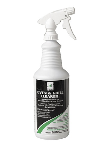 [319403] Spartan Oven & Grill Cleaner Quarter Gallon