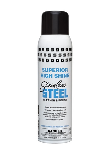 [629000] Spartan SUPERIOR HIGH SHINE STAINLESS STEEL CLEANER & POLISH